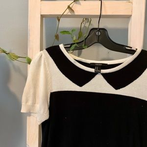 Short sleeve sweater